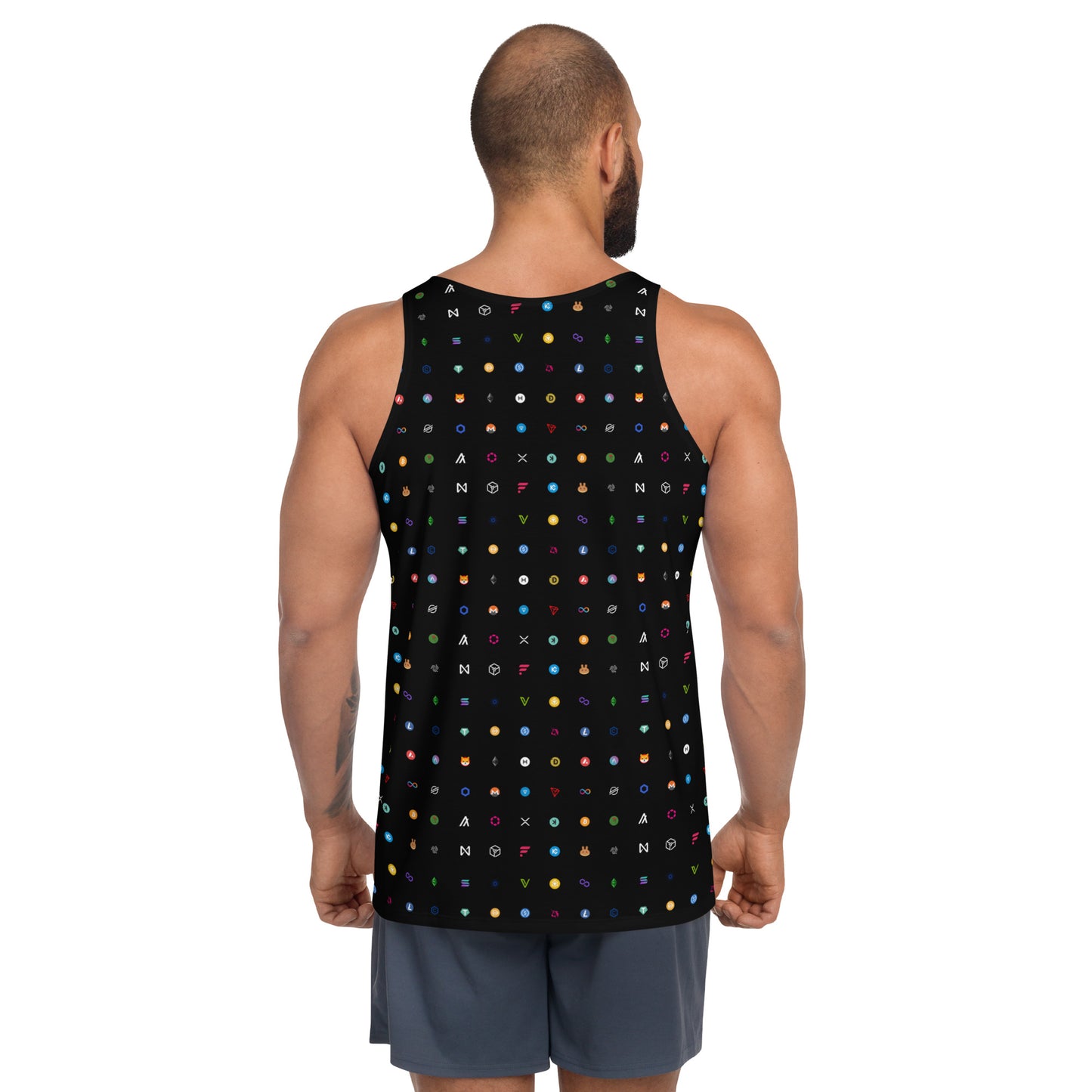 36x kollaasi -tank top (musta)