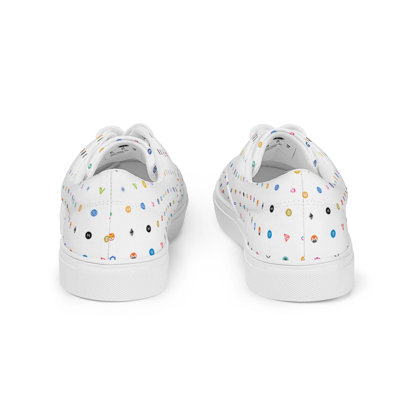 36x kollaasi -miesten matalat kengät (valkoinen)