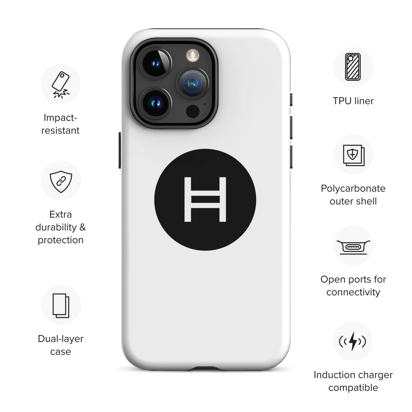 Hedera kova suojakuori Apple Iphone