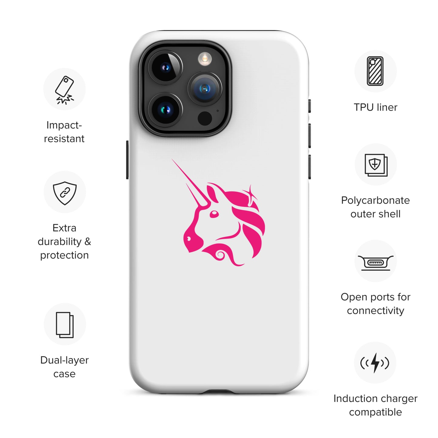 Uniswap kova suojakuori Apple Iphone