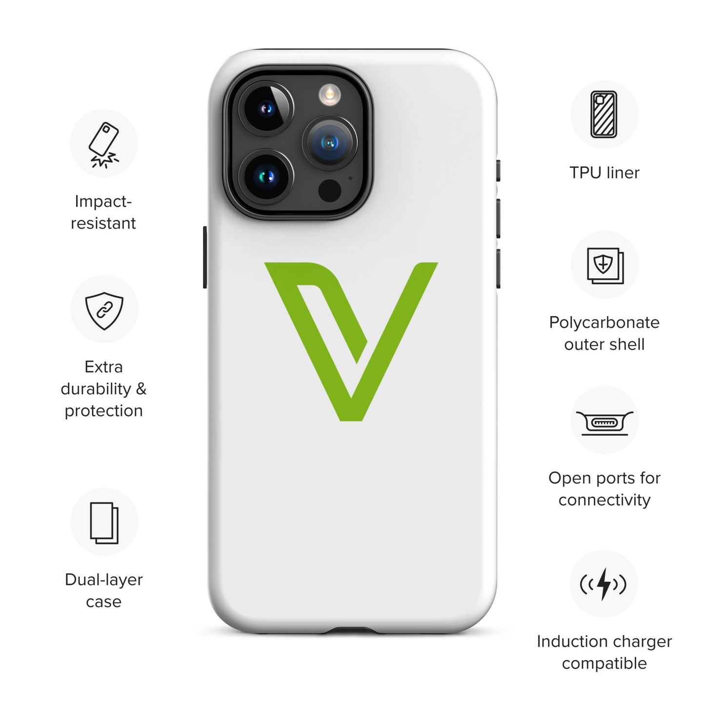 VeChain kova suojakuori Apple Iphone