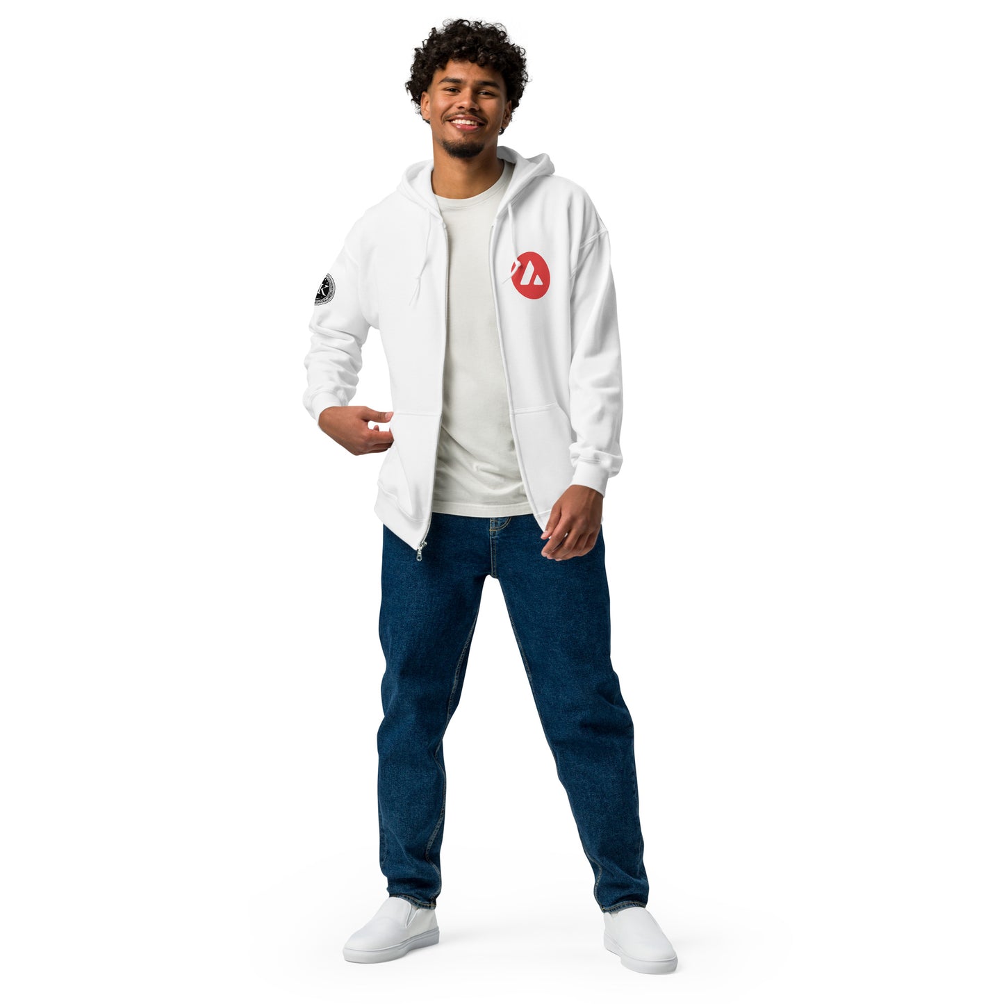 Avalanche huppari vetoketjulla