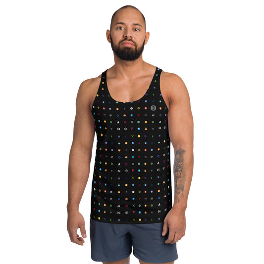 36x kollaasi -tank top (musta)
