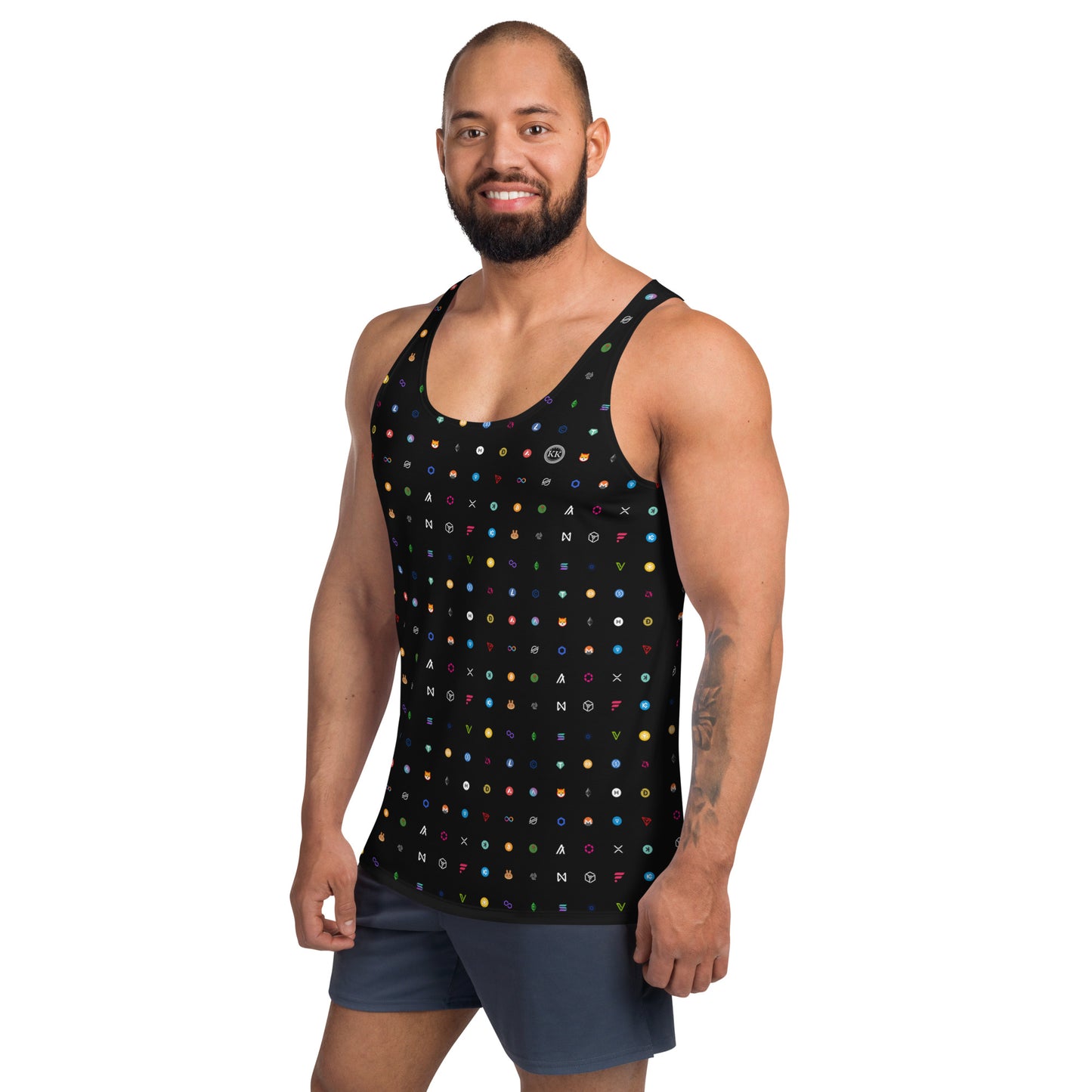 36x kollaasi -tank top (musta)