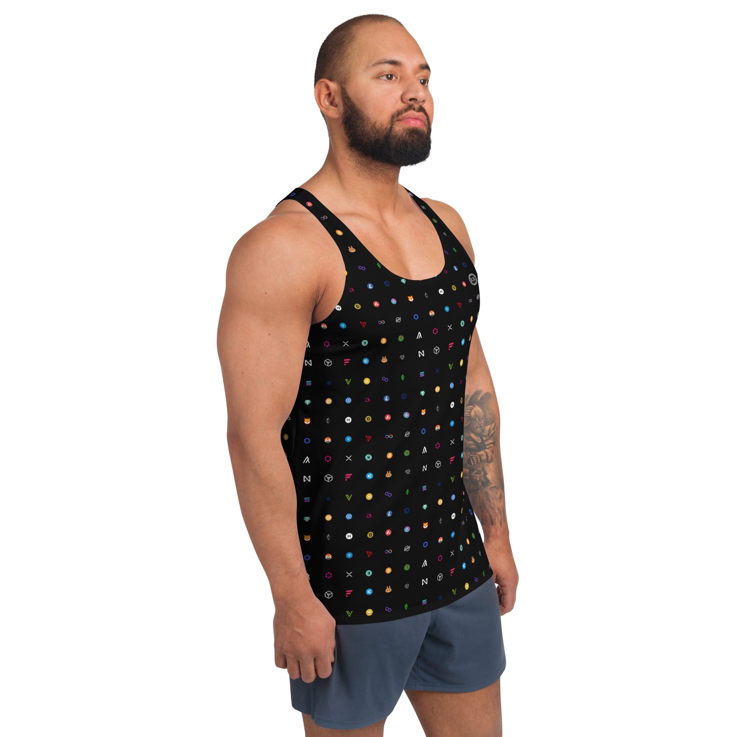 36x kollaasi -tank top (musta)
