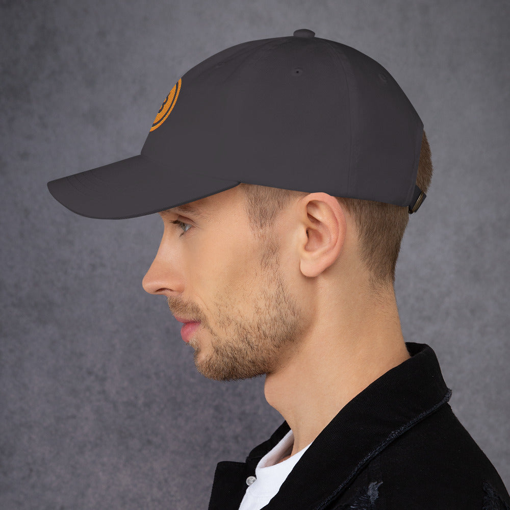 Bitcoin lippalakki (läpinäkyvä logo)