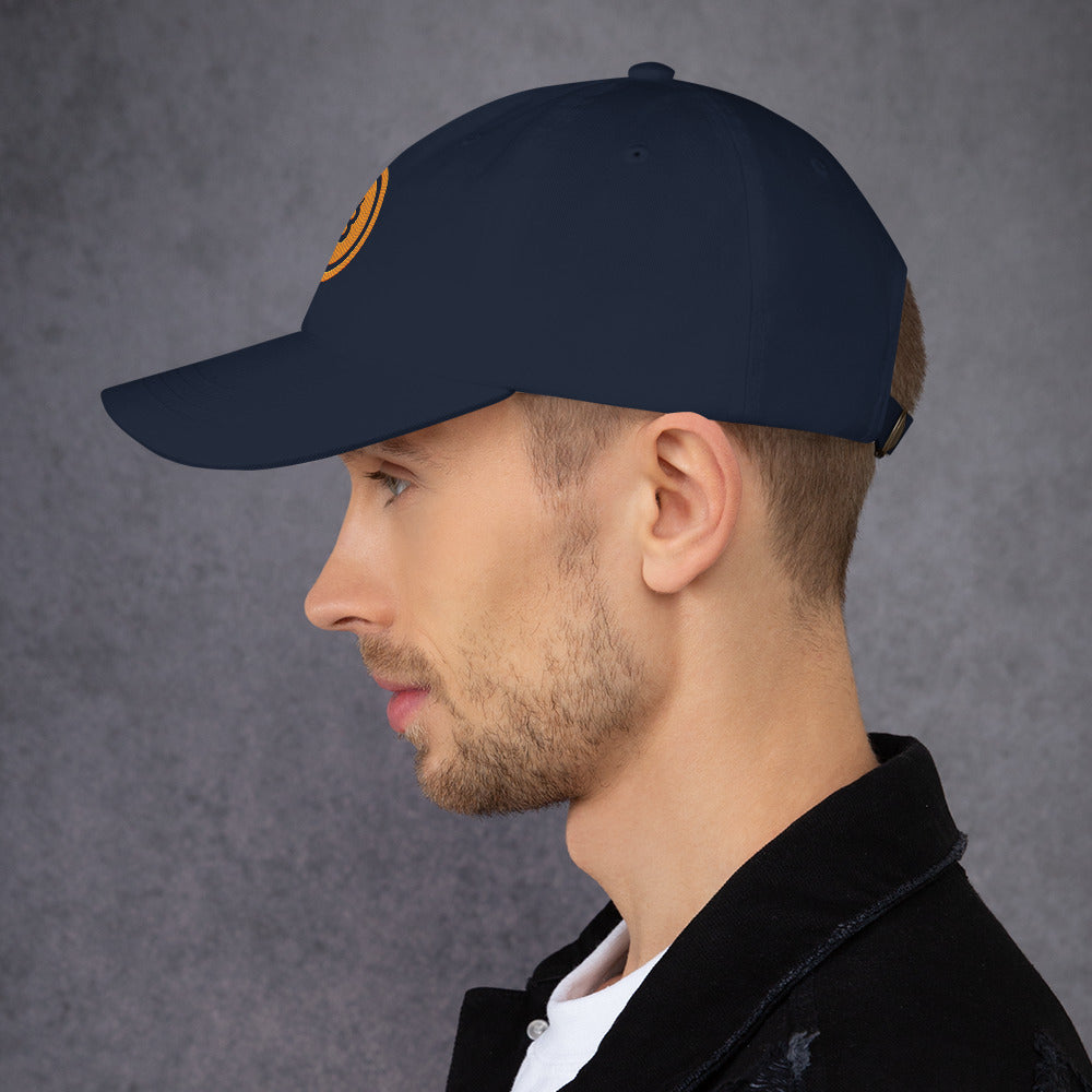 Bitcoin lippalakki (läpinäkyvä logo)