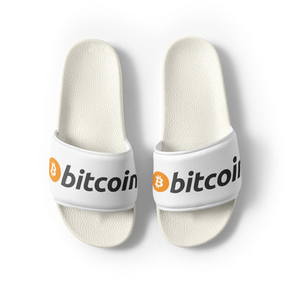 Bitcoin miesten sandaalit (teksti)