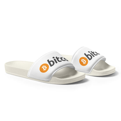 Bitcoin miesten sandaalit (teksti)