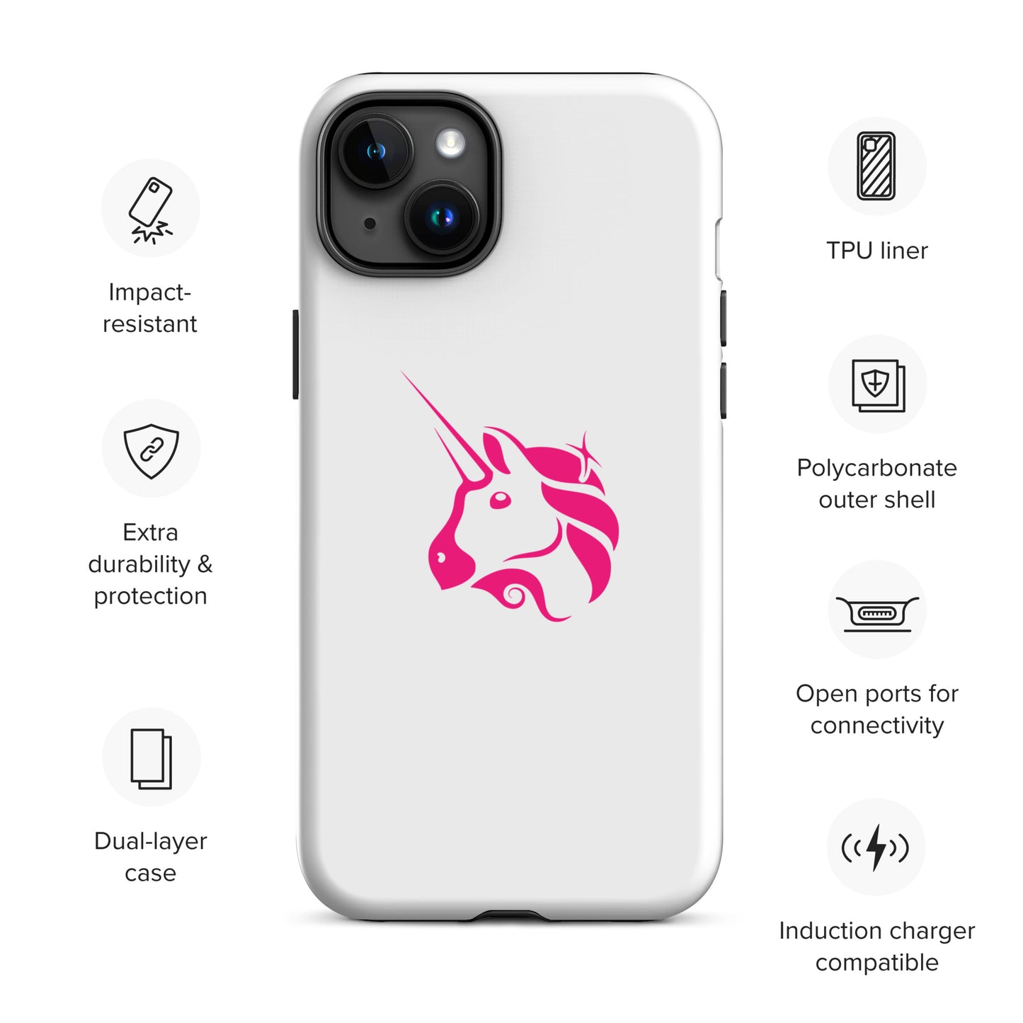 Uniswap kova suojakuori Apple Iphone