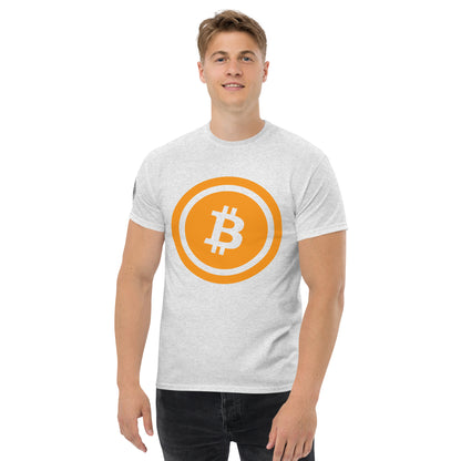 Bitcoin T-paita (läpinäkyvä logo)