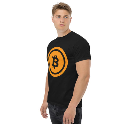 Bitcoin T-paita (läpinäkyvä logo)