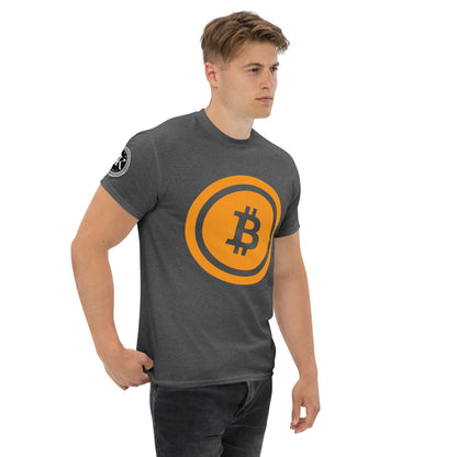Bitcoin T-paita (läpinäkyvä logo)