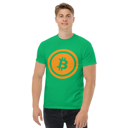 Bitcoin T-paita (läpinäkyvä logo)