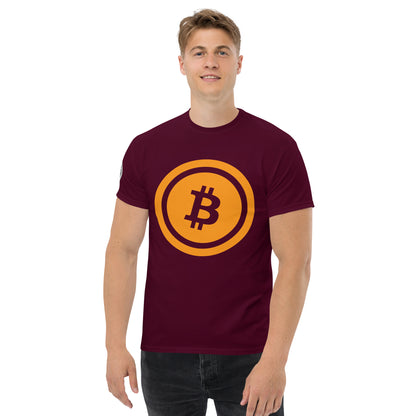 Bitcoin T-paita (läpinäkyvä logo)