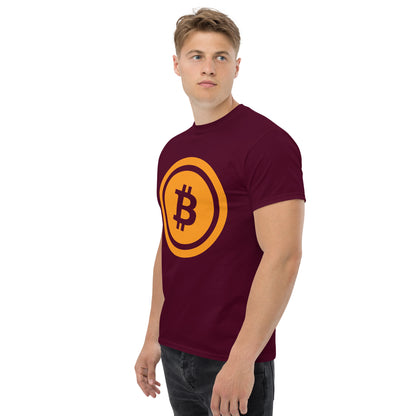 Bitcoin T-paita (läpinäkyvä logo)