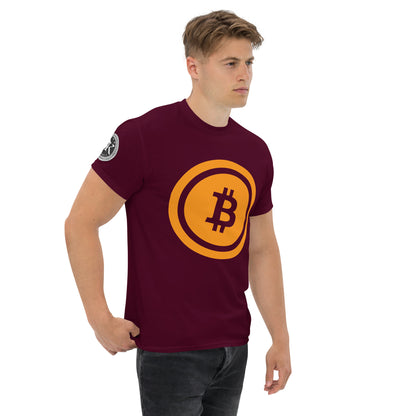 Bitcoin T-paita (läpinäkyvä logo)