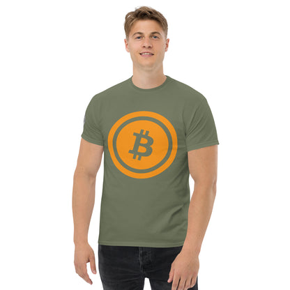 Bitcoin T-paita (läpinäkyvä logo)