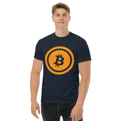 Bitcoin T-paita (läpinäkyvä logo)