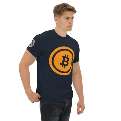Bitcoin T-paita (läpinäkyvä logo)