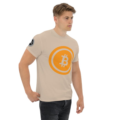 Bitcoin T-paita (läpinäkyvä logo)