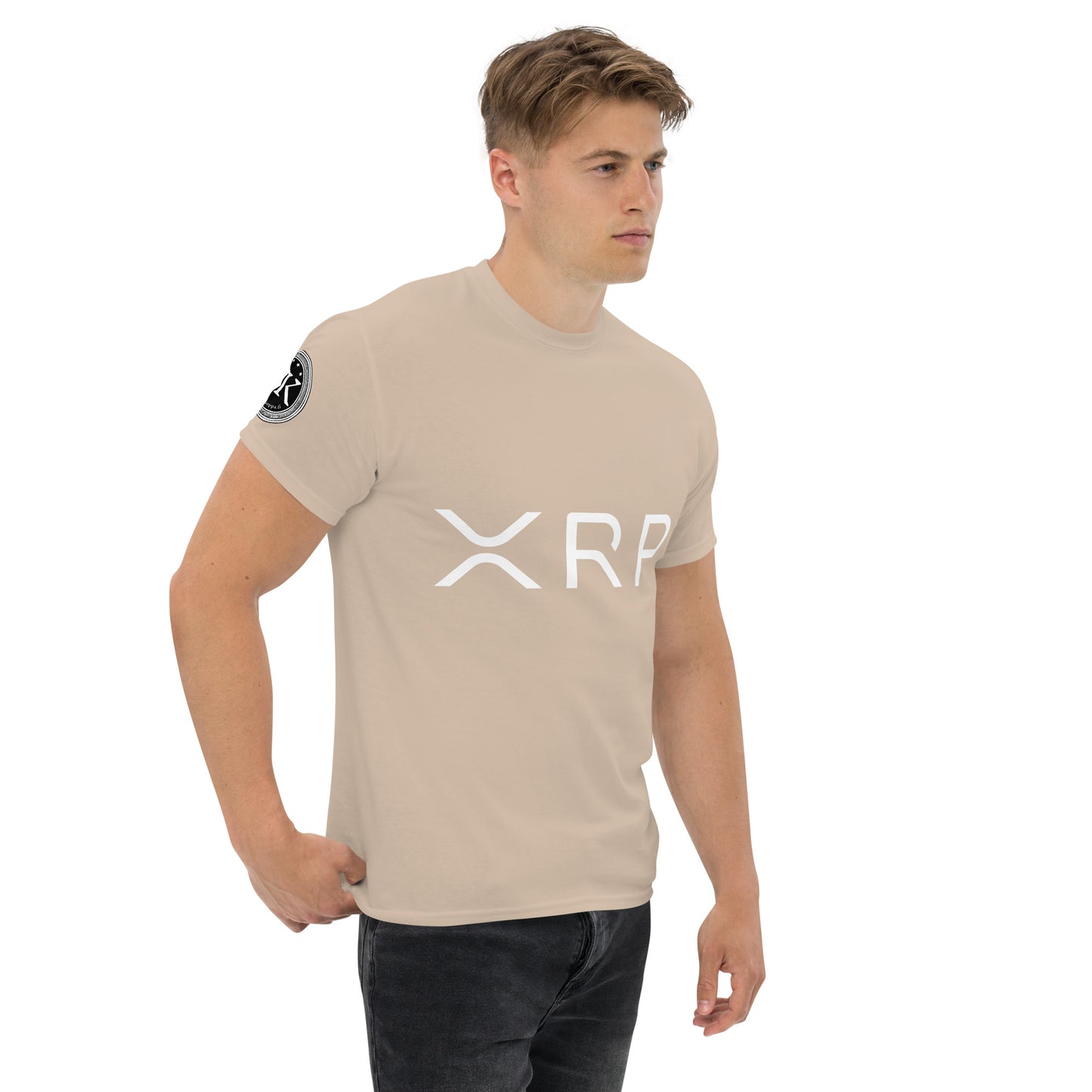 XRP tekstilogo T-paita