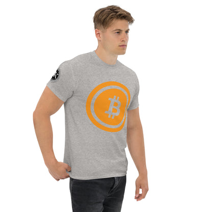 Bitcoin T-paita (läpinäkyvä logo)