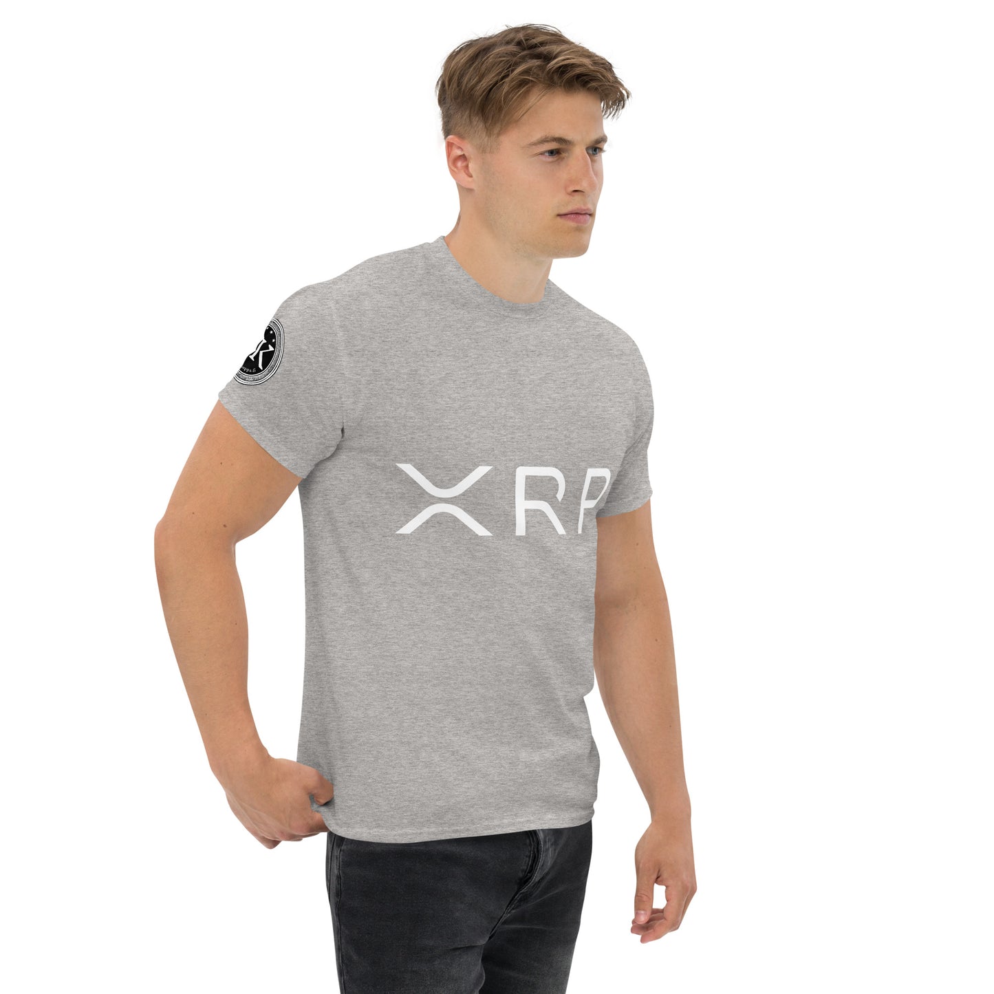 XRP tekstilogo T-paita