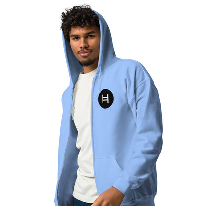 Hedera huppari vetoketjulla