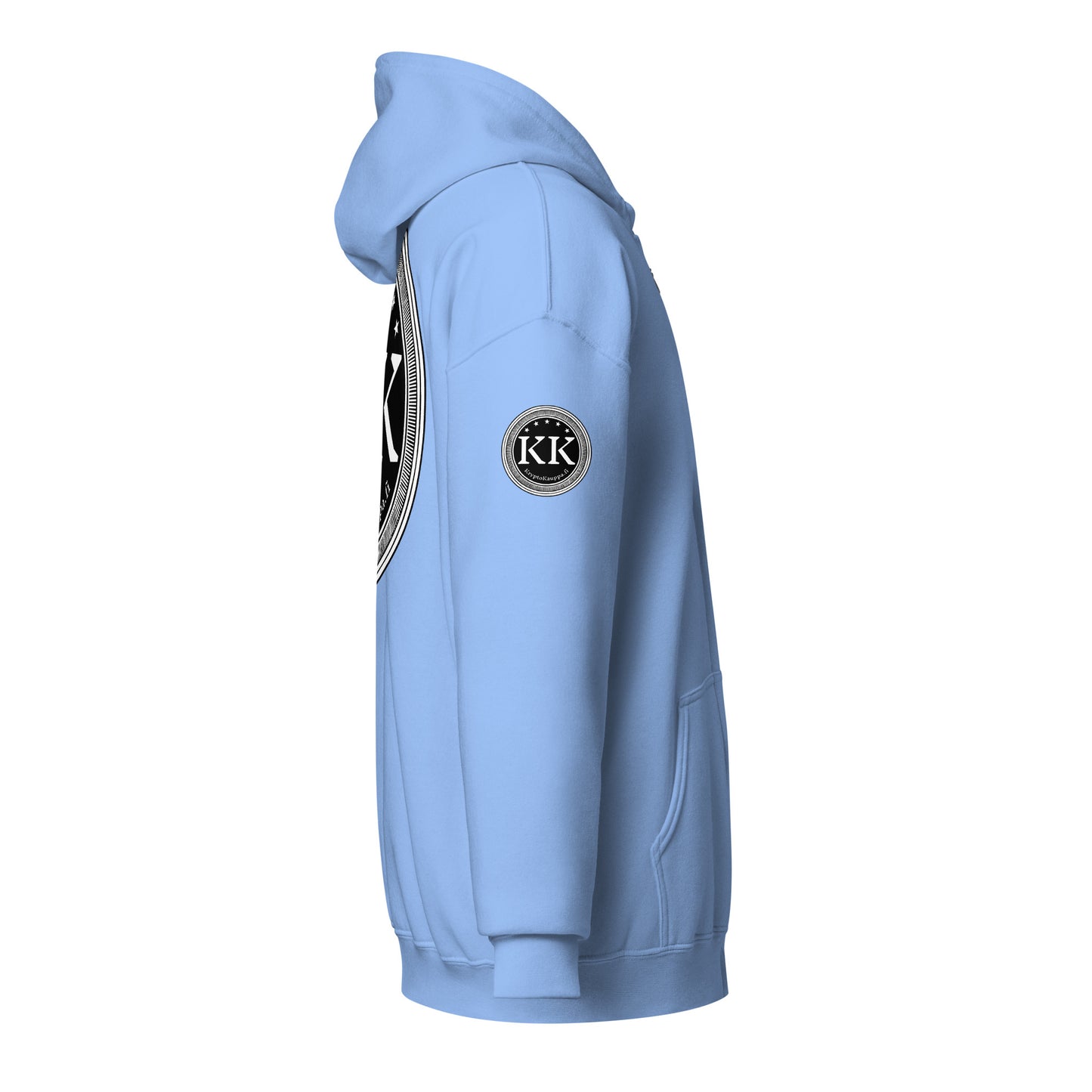 KryptoKauppa huppari vetoketjulla