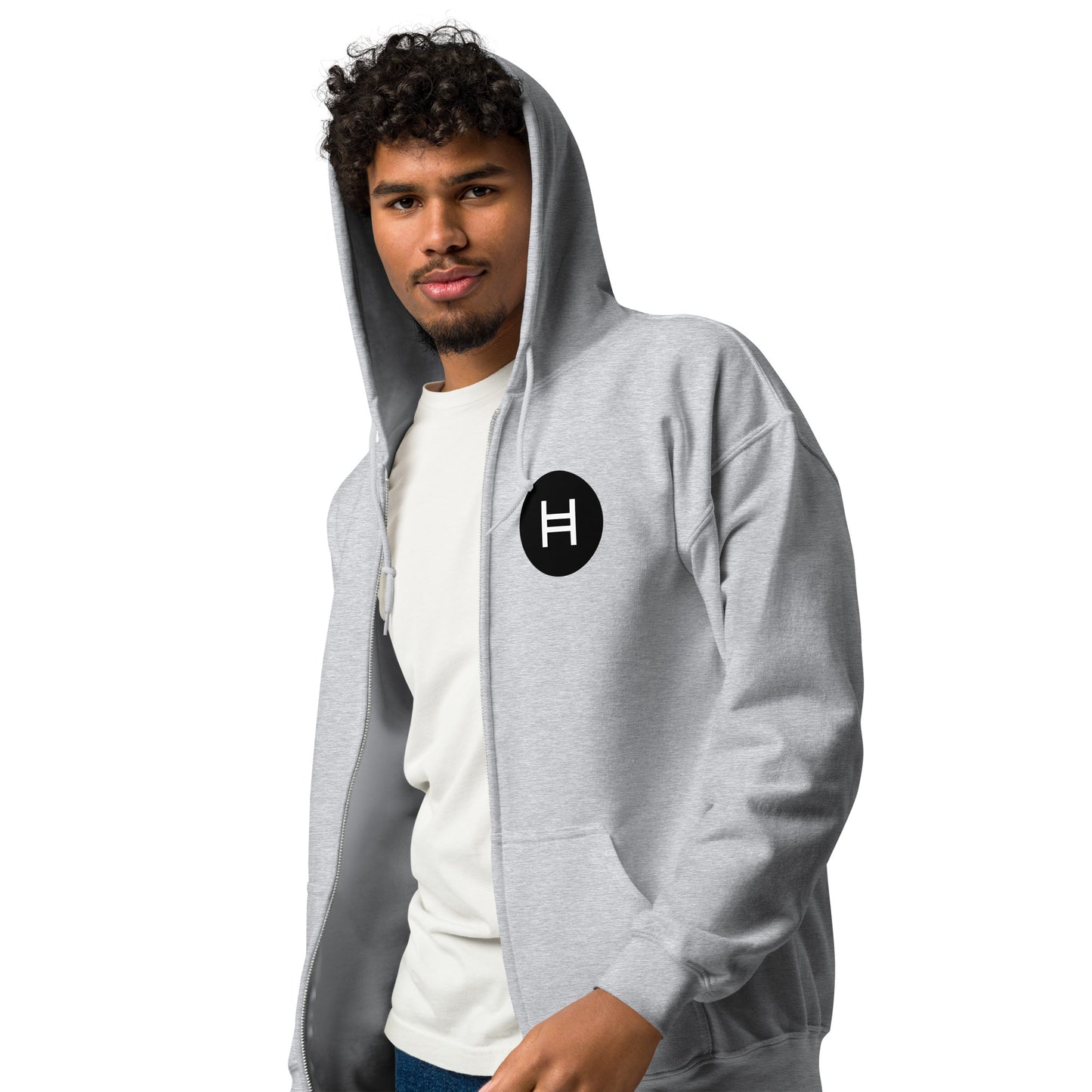 Hedera huppari vetoketjulla