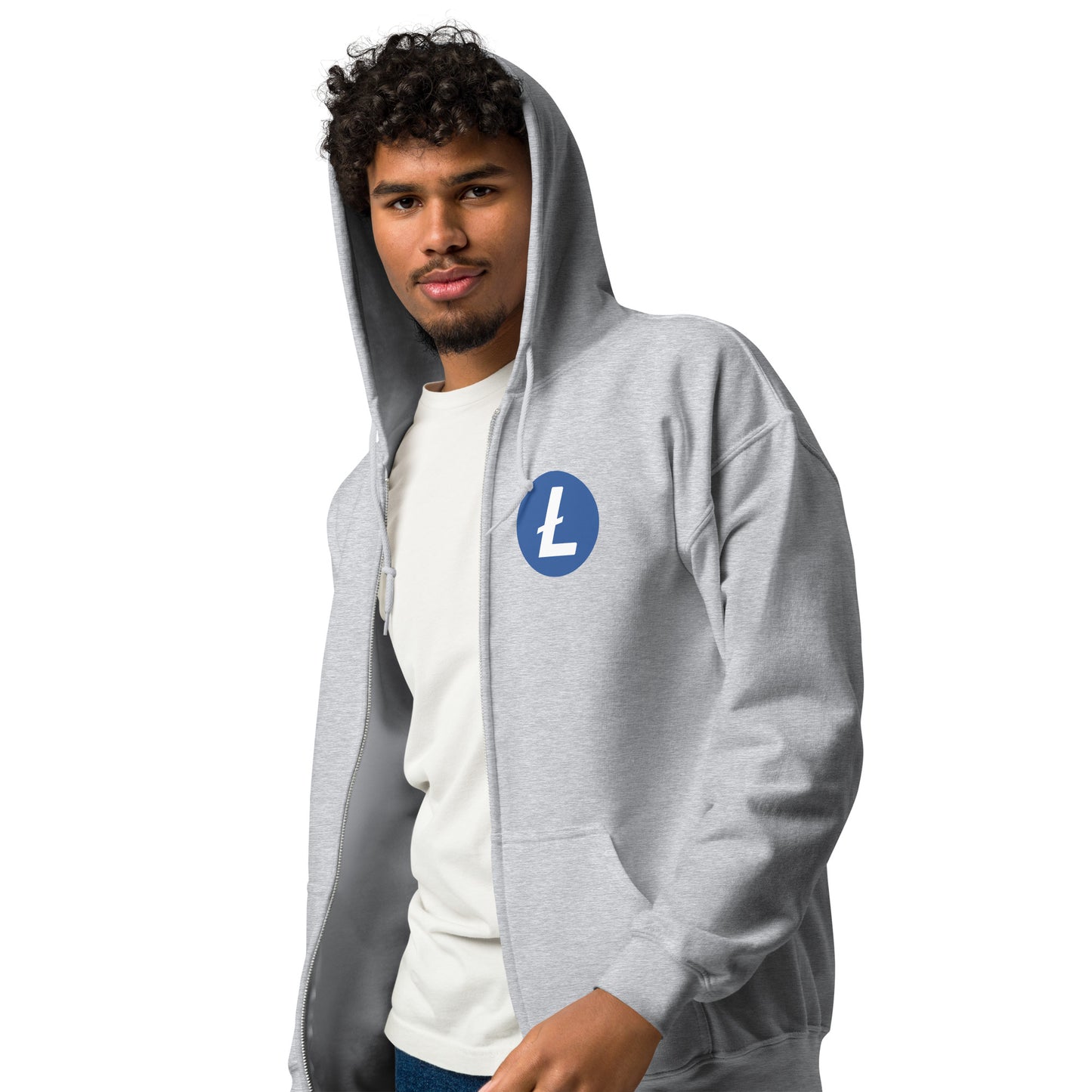 Litecoin huppari vetoketjulla