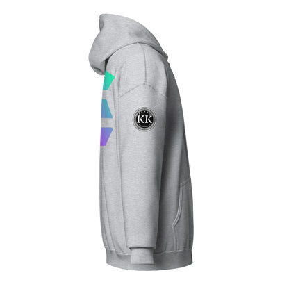 Solana huppari vetoketjulla