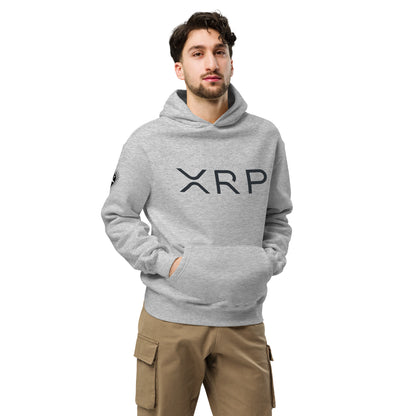 XRP tekstilogo oversize huppari