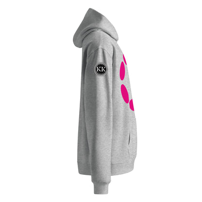 Polkadot oversize huppari