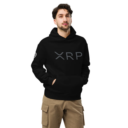 XRP tekstilogo oversize huppari