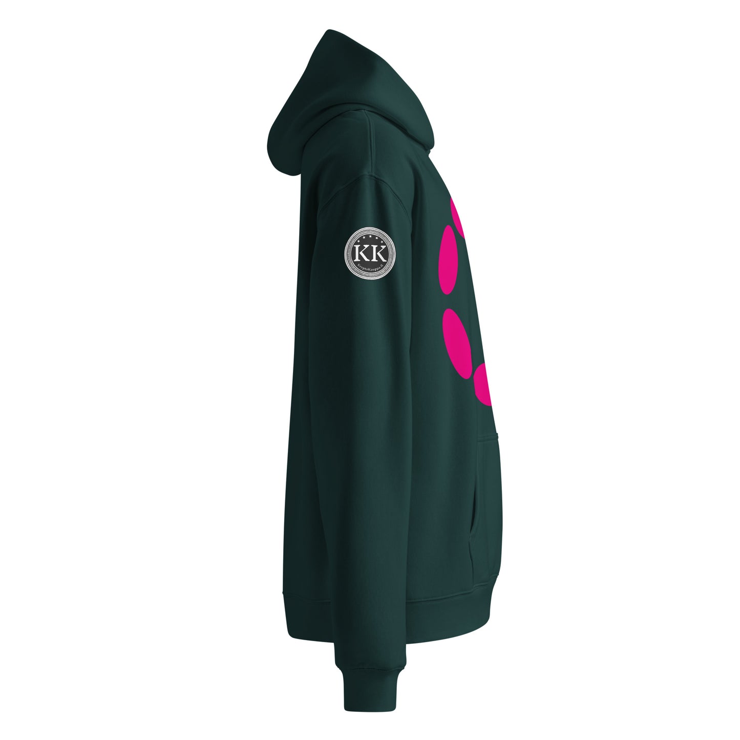 Polkadot oversize huppari