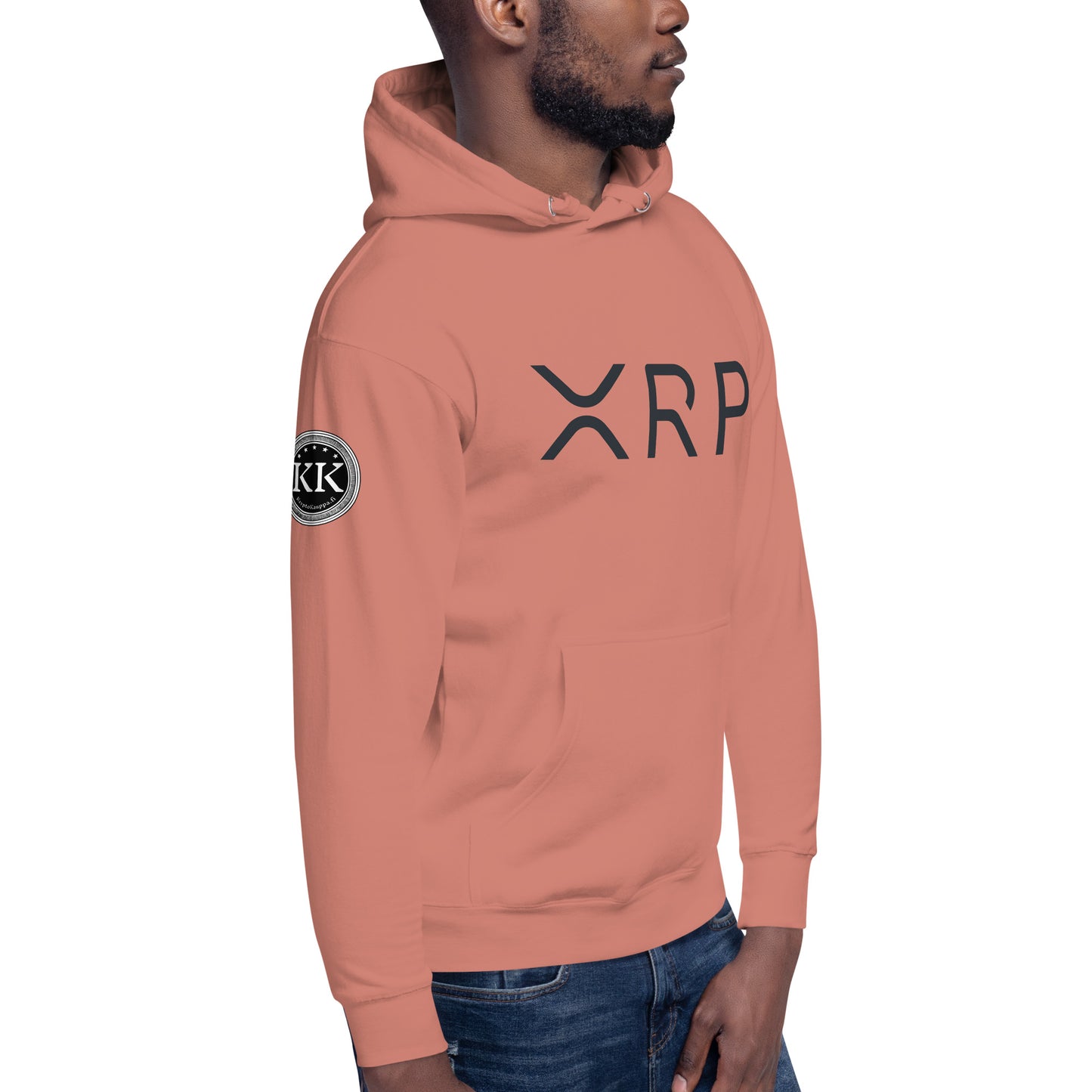 XRP tekstilogo huppari