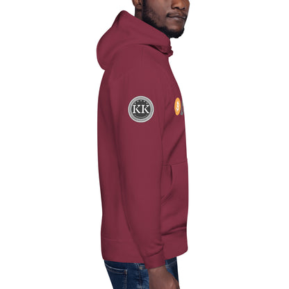 Bitcoin tekstilogo huppari