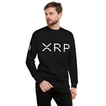 XRP tekstilogo collegepaita
