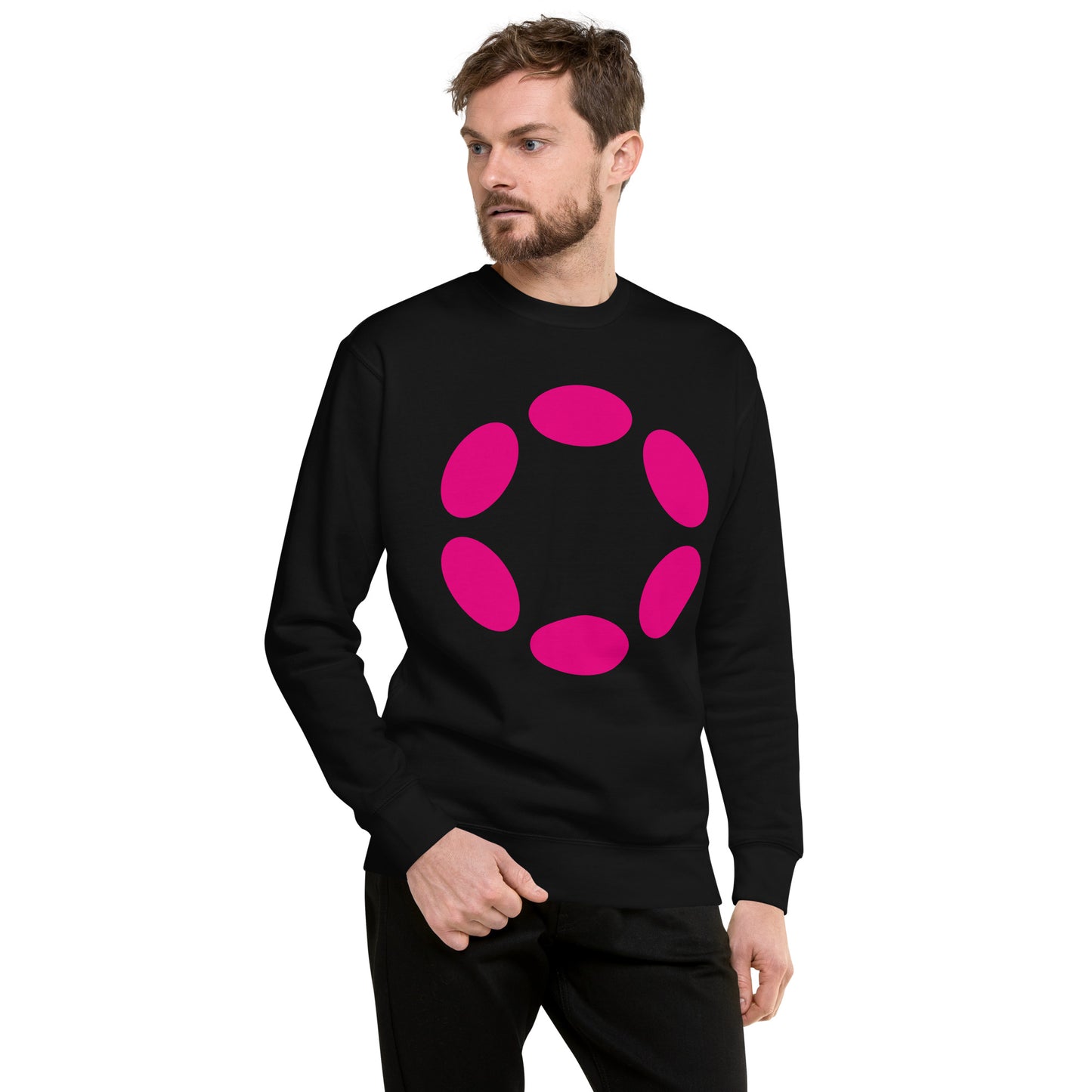 Polkadot collegepaita