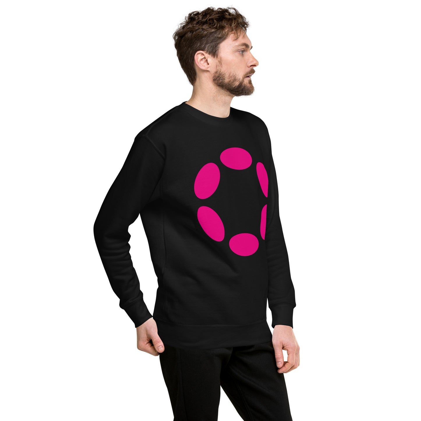 Polkadot collegepaita