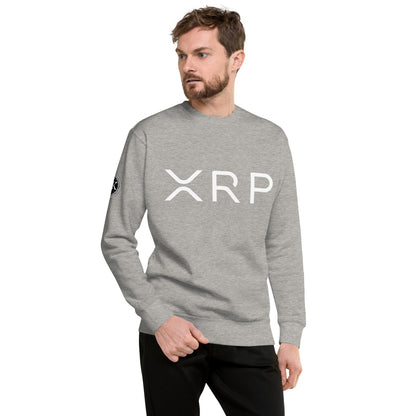 XRP tekstilogo collegepaita