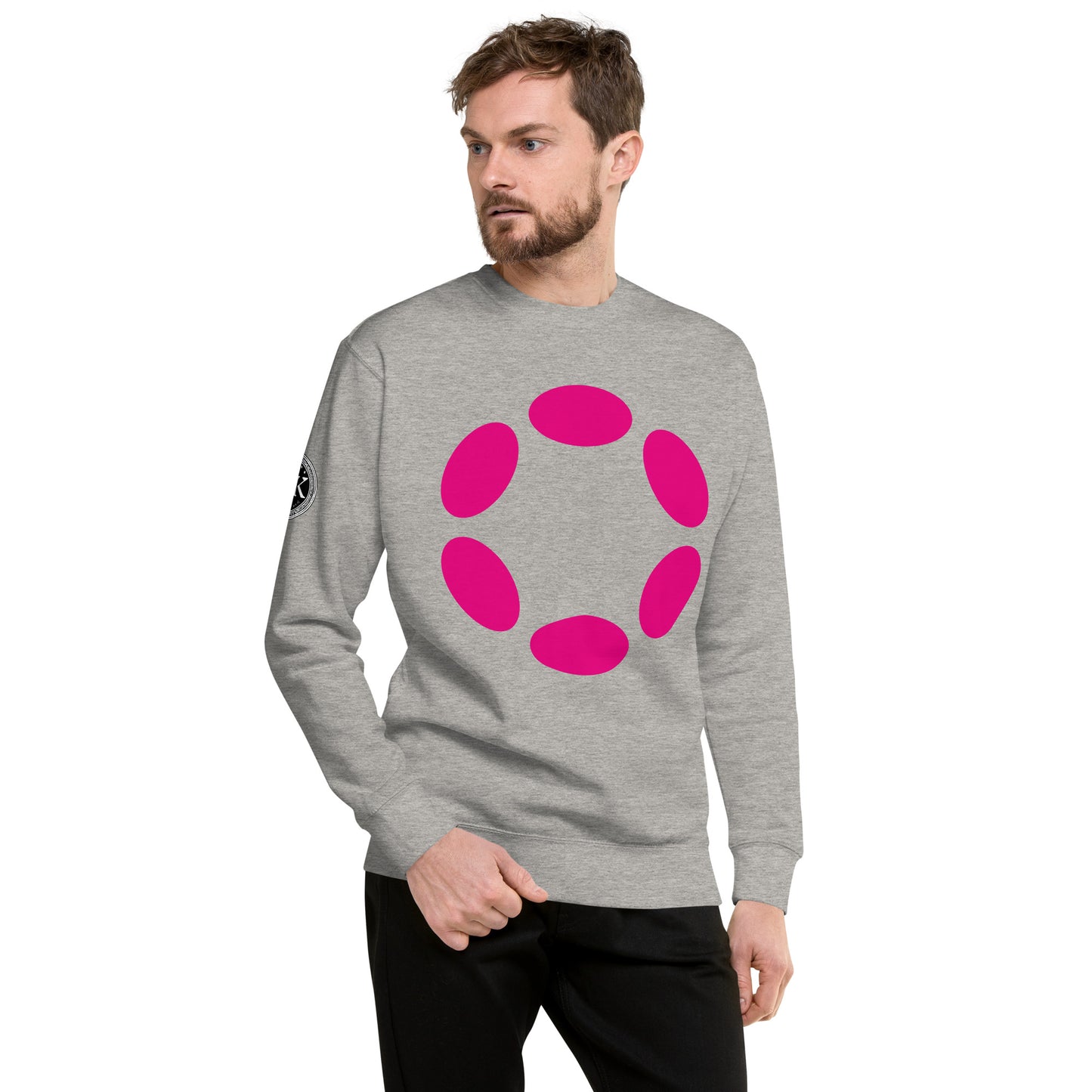 Polkadot collegepaita