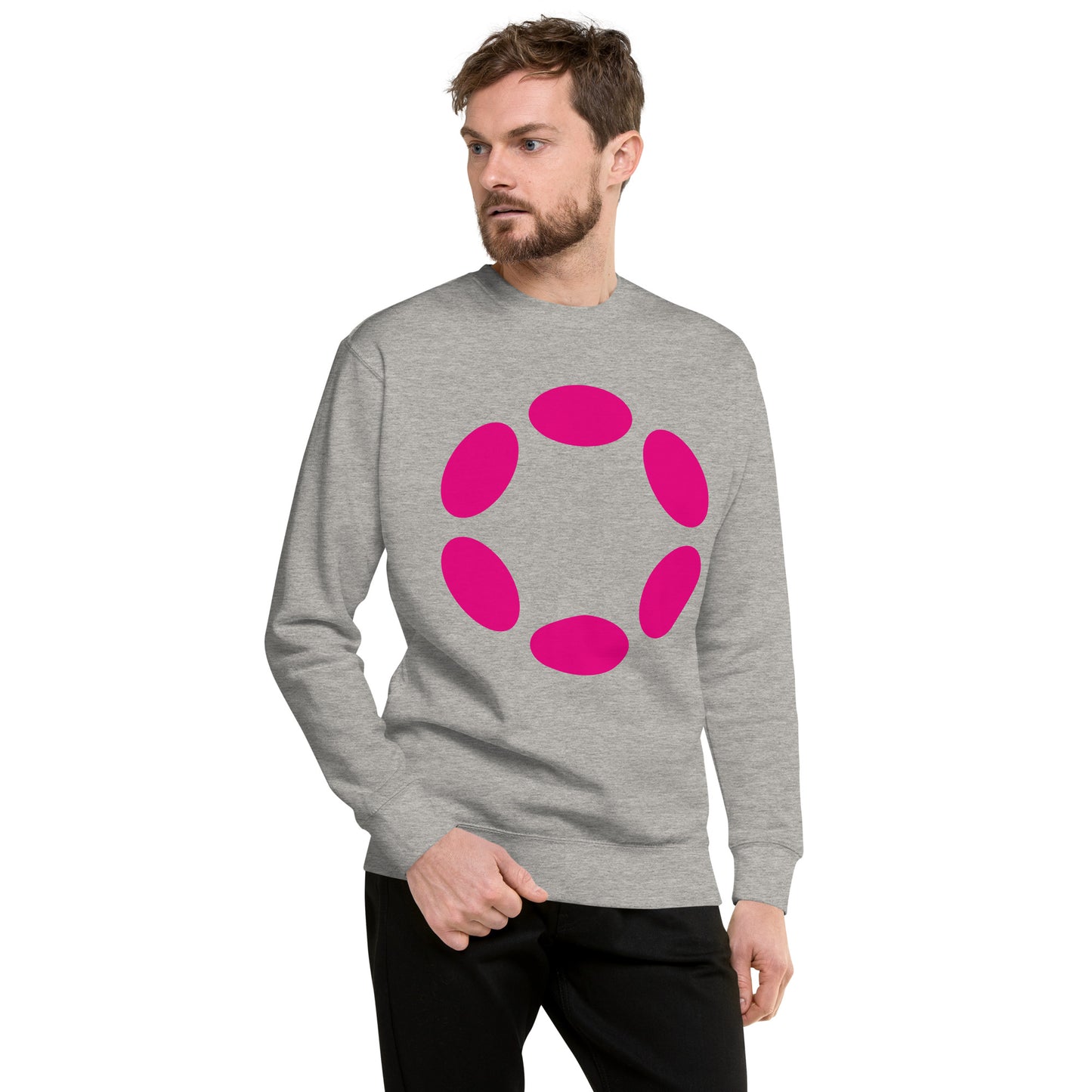 Polkadot collegepaita