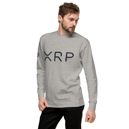XRP tekstilogo collegepaita