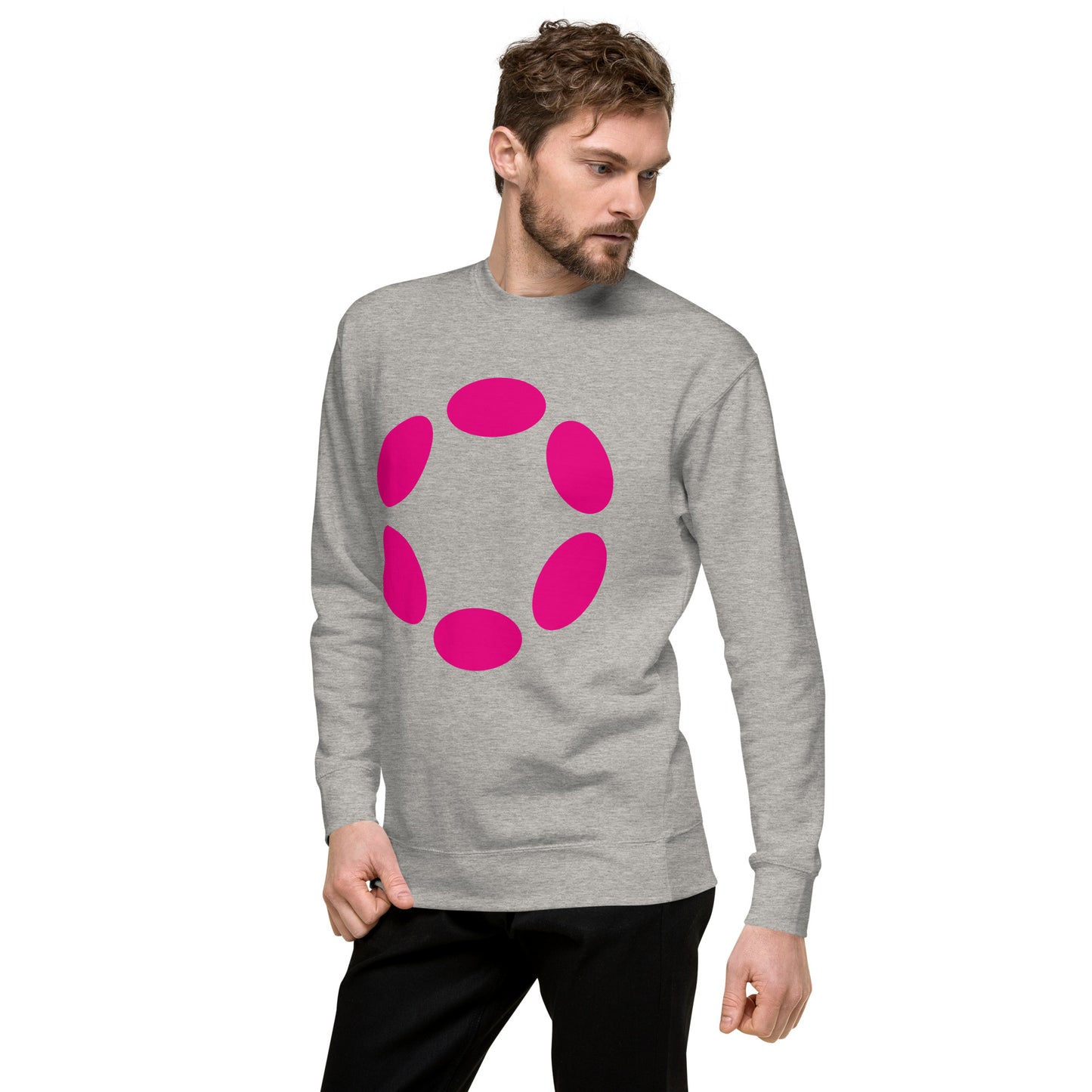 Polkadot collegepaita