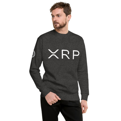 XRP tekstilogo collegepaita
