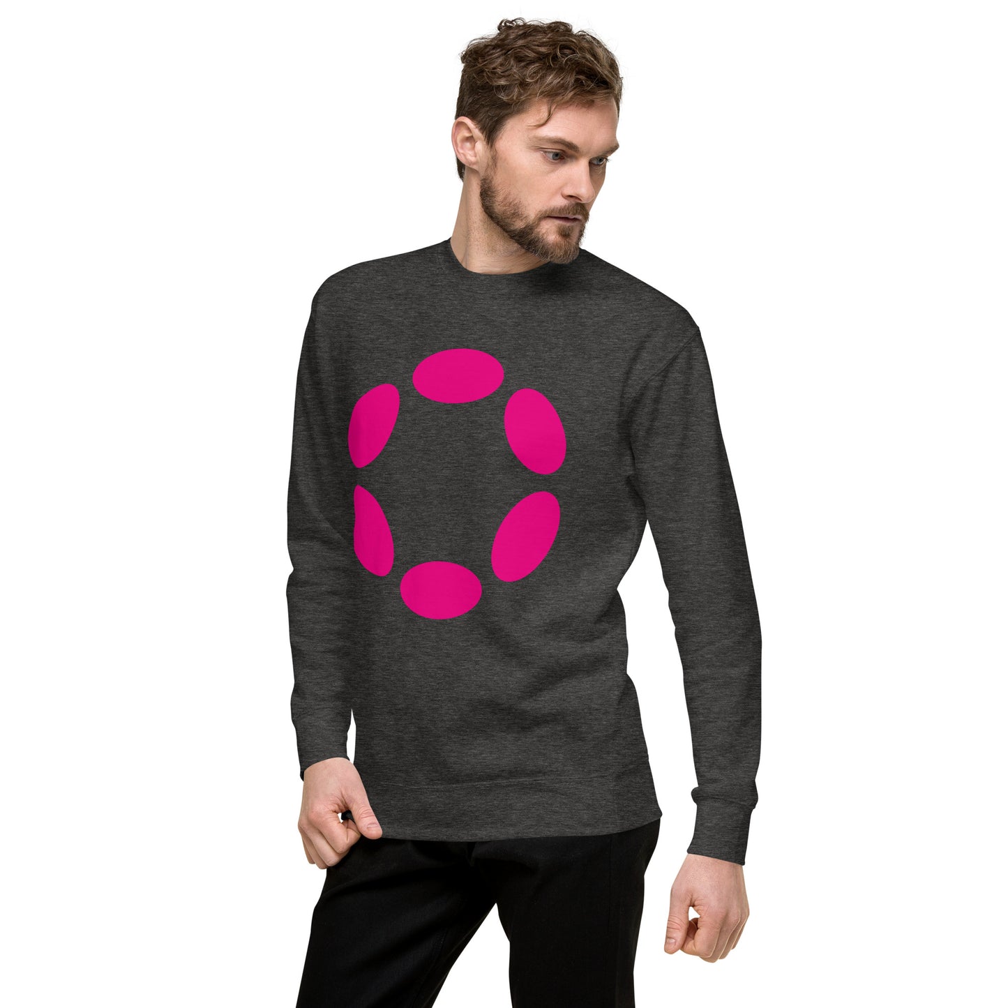 Polkadot collegepaita