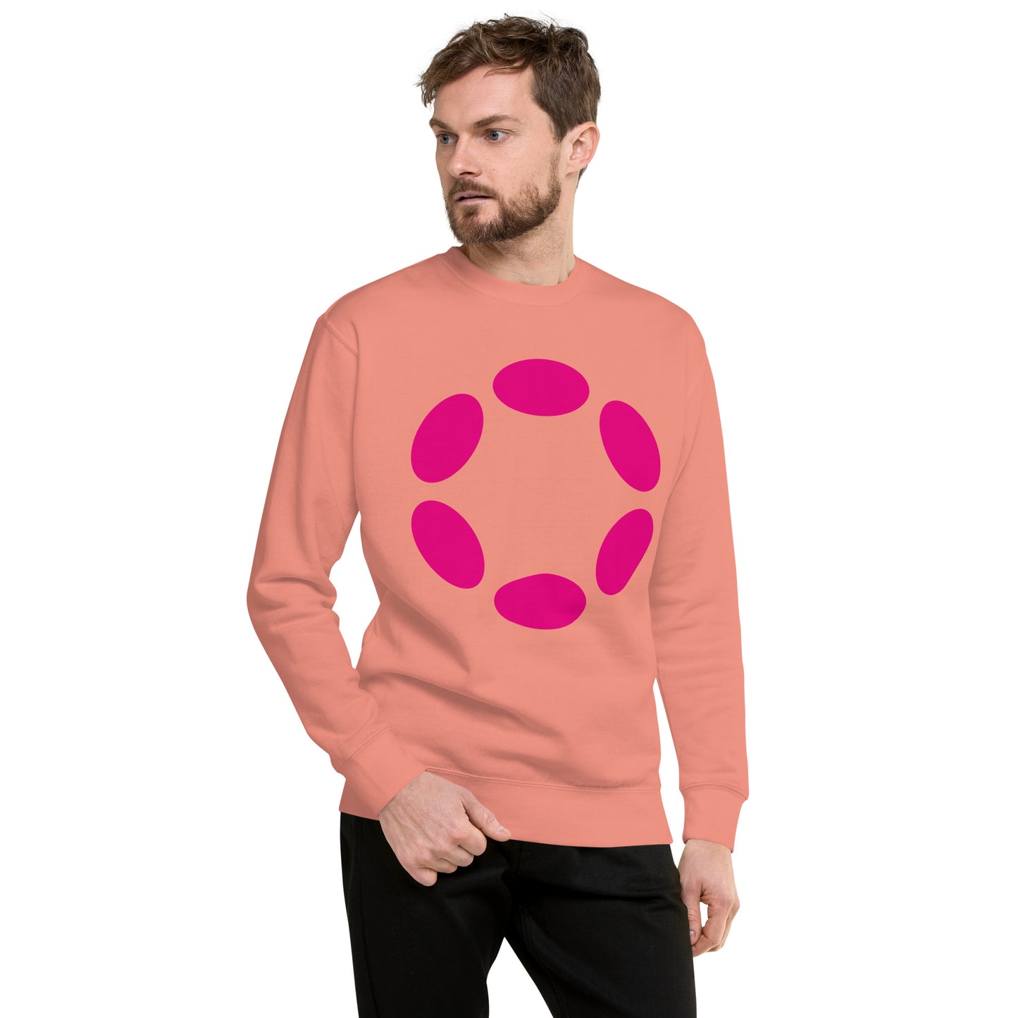 Polkadot collegepaita